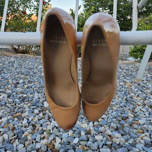Stuart Weitzman nude color shoes